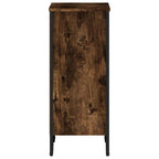 Libreria Rovere Fumo 50x31x74,5 cm in Legno Multistrato