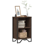 Libreria Rovere Marrone 50x31x74,5 cm in Legno Multistrato