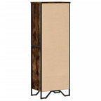 Libreria Rovere Fumo 50x31x137,5 cm in Truciolato