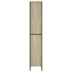 Libreria Rovere Sonoma 50x31x169 cm in Legno Multistrato