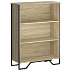 Libreria Rovere Sonoma 80x31x106 cm in Legno Multistrato