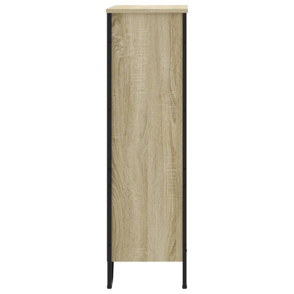 Libreria Rovere Sonoma 80x31x106 cm in Legno Multistrato