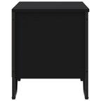 Scarpiera Nera 90x38x45,5 cm in Truciolato