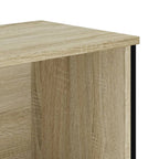 Scarpiera Rovere Sonoma 90x38x45,5 cm in Truciolato