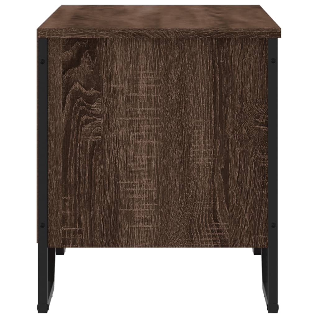 Scarpiera Rovere Marrone 90x38x45,5 cm in Truciolato