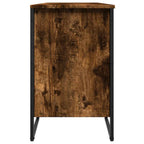 Scarpiera Rovere Fumo 90x38x61,5 cm in Truciolato