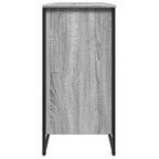 Scarpiera Grigio Sonoma 80x38x78 cm in Truciolato