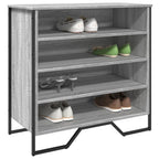 Scarpiera Grigio Sonoma 80x38x78 cm in Truciolato