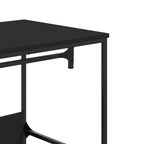 Armadio Nero 90x50x180 cm in Truciolato