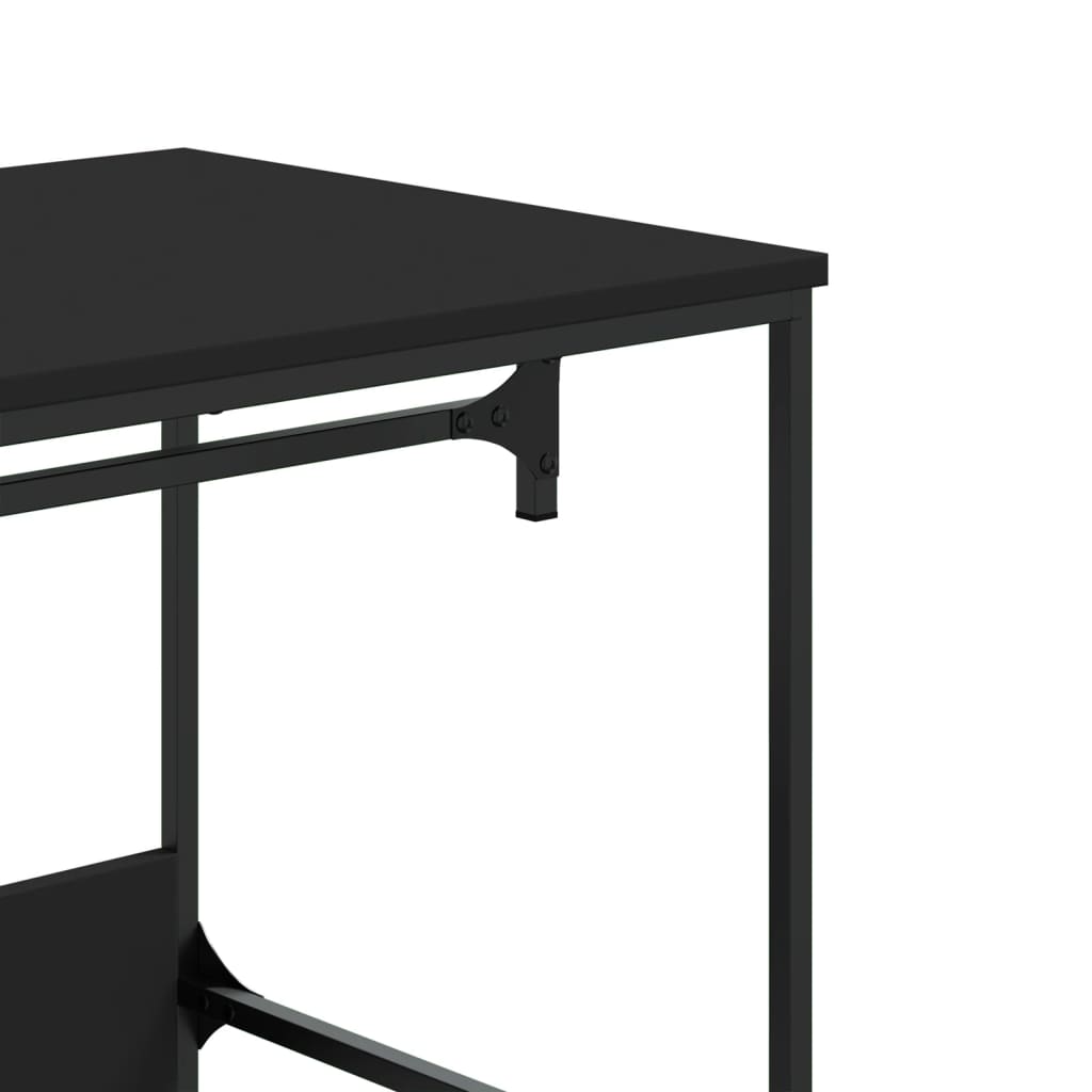Armadio Nero 90x50x180 cm in Truciolato