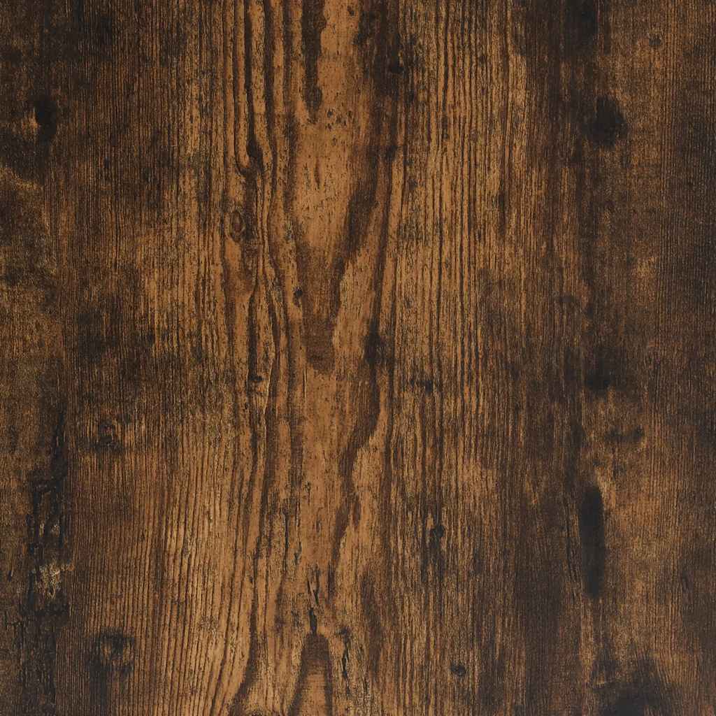 Tavolino da Salotto Rovere Fumo 102x55x42 cm Legno Multistrato