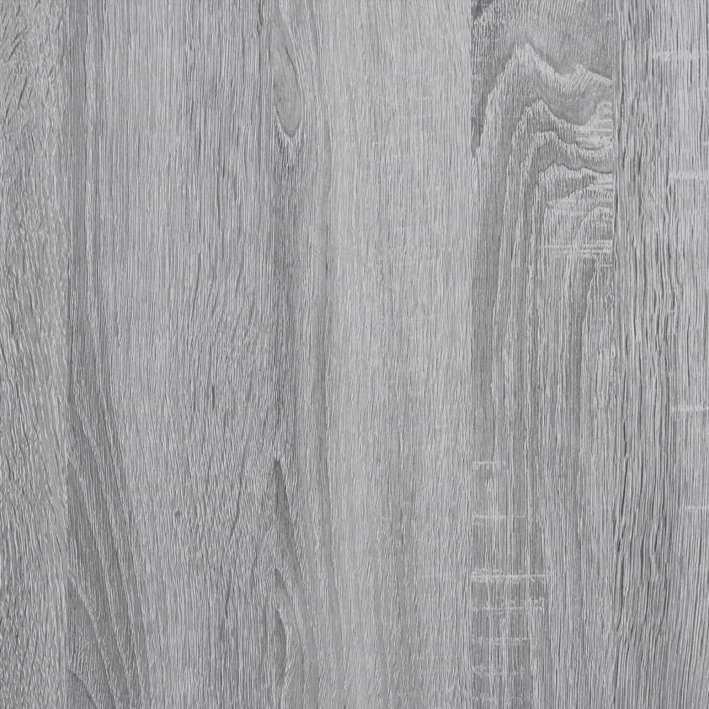 Tavolino da Salotto Grigio Sonoma 102x55x42cm Legno Multistrato