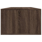 Tavolino Salotto Rovere Marrone 102x55x35 cm Legno Multistrato