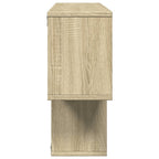 Scaffale a Parete Rovere Sonoma 100x20x53cm Legno Multistrato