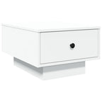 Tavolino da Salotto Bianco 60x45x31 cm in Legno Multistrato