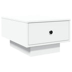 Tavolino da Salotto Bianco 60x45x31 cm in Legno Multistrato