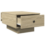 Tavolino da Salotto Rovere Sonoma 60x45x31 cm Legno Multistrato