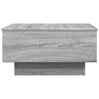 Tavolino Salotto Grigio Sonoma 60x45x31 cm Legno Multistrato
