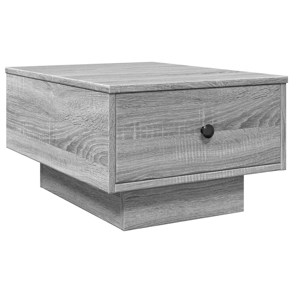 Tavolino Salotto Grigio Sonoma 60x45x31 cm Legno Multistrato
