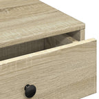 Tavolino da Salotto Rovere Sonoma 90x90x28 cm Legno Multistrato
