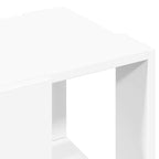 Tavolino da Salotto Bianco 32x32x30 cm in Legno Multistrato