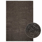 Tappeto ZIZUR Antracite 140x200 cm Aspetto Iuta Interni Esterni
