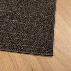 Tappeto ZIZUR Antracite 200x290 cm Aspetto Iuta Interni Esterni