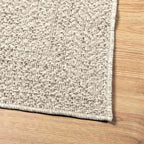 Tappeto ZIZUR Crema 120x120 cm Aspetto Iuta Interni ed Esterni