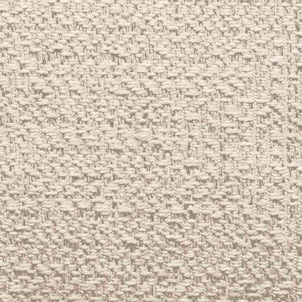 Tappeto ZIZUR Crema 240x240 cm Aspetto Iuta Interni ed Esterni