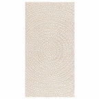 Tappeto ZIZUR Crema 60x110 cm Aspetto Iuta Interni ed Esterni