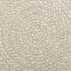 Tappeto ZIZUR Crema 80x250 cm Aspetto Iuta Interni ed Esterni