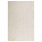 Tappeto ZIZUR Crema 140x200 cm Aspetto Iuta Interni ed Esterni
