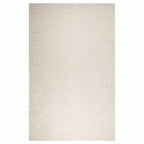 Tappeto ZIZUR Crema 200x290 cm Aspetto Iuta Interni ed Esterni