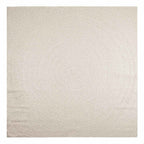 Tappeto ZIZUR Crema 240x240 cm Aspetto Iuta Interni ed Esterni