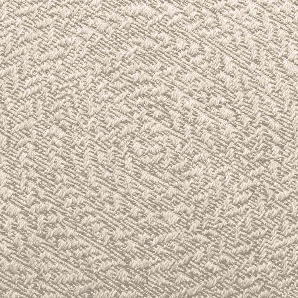 Tappeto ZIZUR Crema Ø 90 cm Aspetto Iuta per Interni ed Esterni