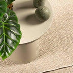 Tappeto ZIZUR Beige 120x170 cm Aspetto Iuta Interni ed Esterni