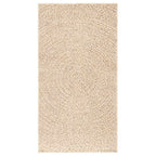 Tappeto ZIZUR Beige 80x150 cm Aspetto Iuta Interni ed Esterni