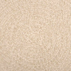 Tappeto ZIZUR Beige 160x230 cm Aspetto Iuta Interni ed Esterni
