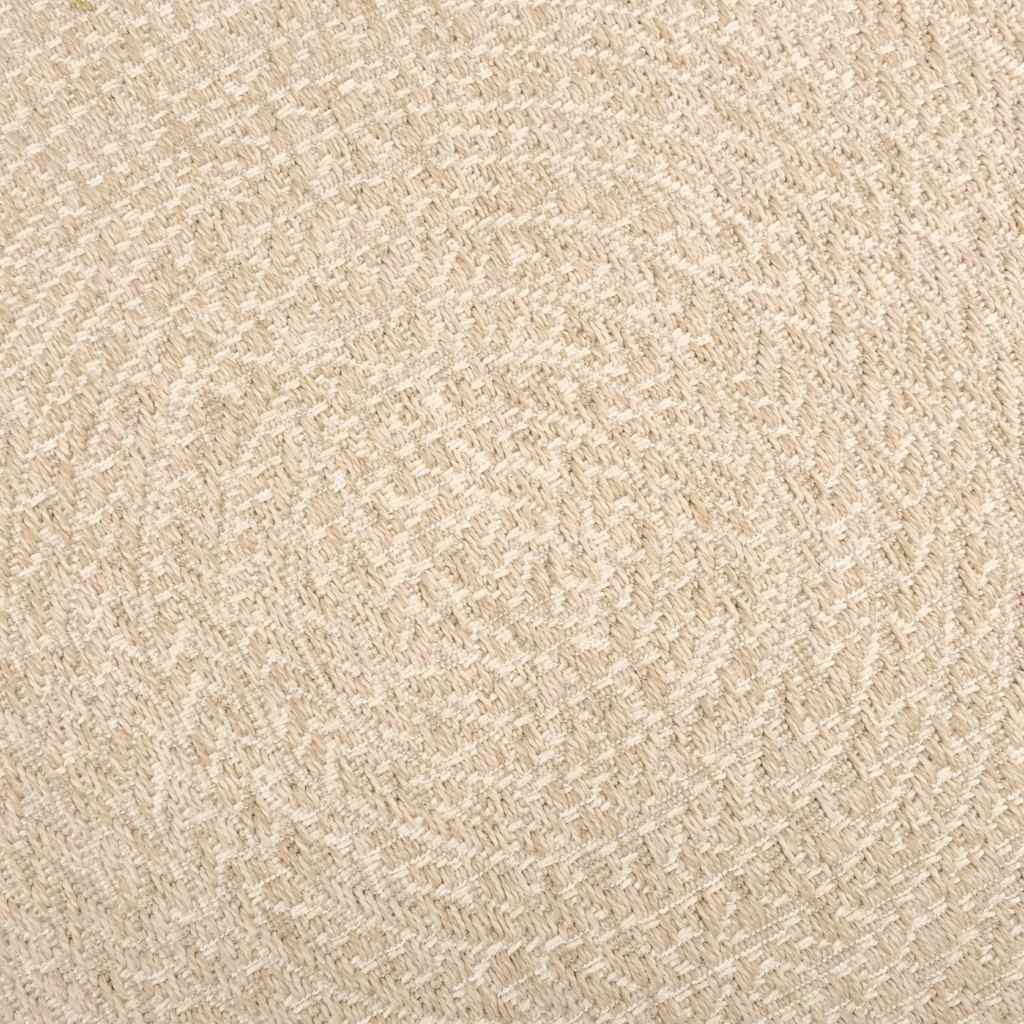 Tappeto ZIZUR Beige 200x290 cm Aspetto Iuta Interni ed Esterni