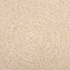 Tappeto ZIZUR Beige 200x290 cm Aspetto Iuta Interni ed Esterni