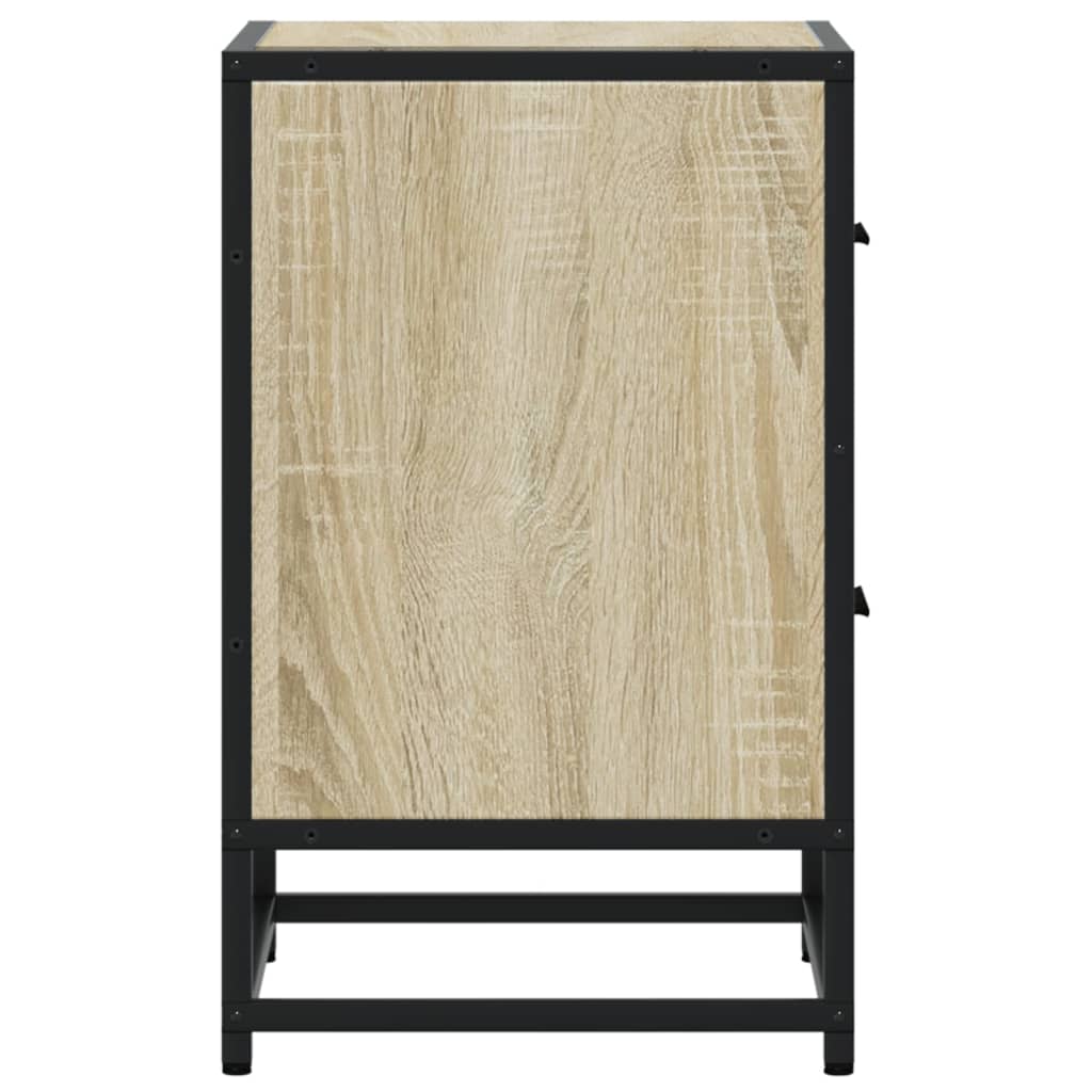 Comodino Rovere Sonoma 40x31x50 cm in Truciolato