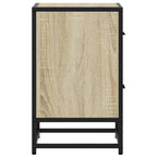 Comodino Rovere Sonoma 40x31x50 cm in Truciolato