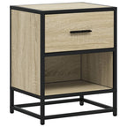 Comodino Rovere Sonoma 40x31x50 cm in Truciolato