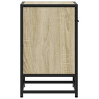 Comodino Rovere Sonoma 40x31x50 cm in Truciolato