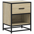 Comodini 2pz Rovere Sonoma 40x31x50 cm in Truciolato