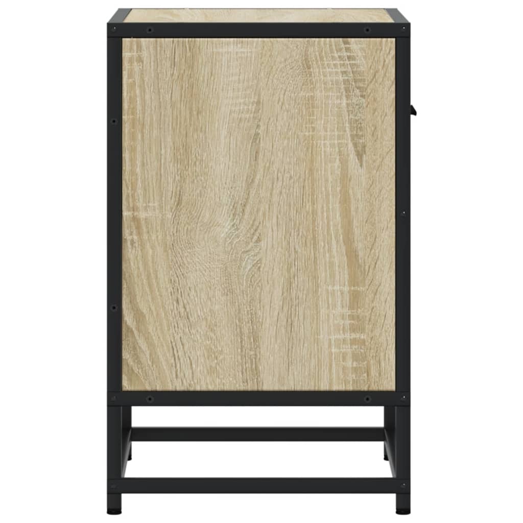 Comodini 2pz Rovere Sonoma 40x31x50 cm in Truciolato
