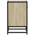 Comodini 2pz Rovere Sonoma 40x31x50 cm in Truciolato