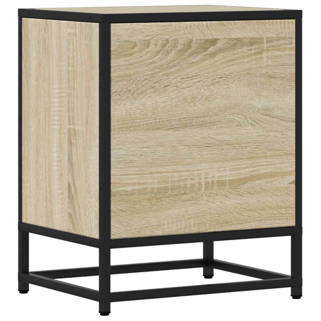 Comodini 2pz Rovere Sonoma 40x31x50 cm in Truciolato