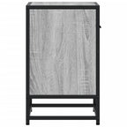 Comodini 2 pz Grigio Sonoma 40x31x50 cm in Truciolato