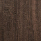 Comodini Rovere Marrone 2 pz 40x31x50 cm in Truciolato